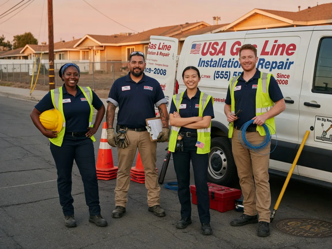 Gas Line Installation company in Moses Lake, WA